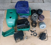 Odkurzacz Zelmer Admiral 1116.5E obudowa zwijacz przycisk kółko silnik częś