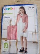 Dziewczęcy Kardigan z wiskozy rozmiar 98/104