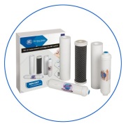 KOMPLET 5 WKŁADÓW AQUAFILTER 5RO OSMOZA