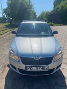Skoda Fabia 2014r.1.4l.benzyna,gaz, klimatyzacja, alufelgi relingi dachowe.