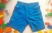 Spodnie krótkie dresowe wygodne 5 lat rozm 122-128 gumka
