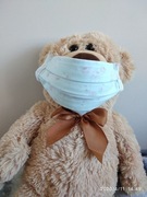 Maseczka dwuwarstwowa wielokrotnego użytku 