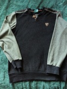 Czarny sweter  bawełniany męski młodzieżowy L