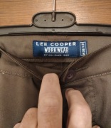 Spodnie męskie Lee Cooper typ Cargo nowe W38 L31 brązowe