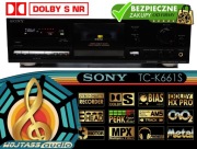 Magnetofon Sony TC-K661S 3-Head Dolby S Bias Wysoki model Klasyka Hi-Fi