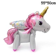 Jednorożec balon 3D 50*55cm