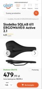 Siodło siodełko SQLAB 611 dedykowane pod MTB/gravel nowe 480 PLN