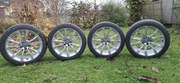 Oryginale Felgi do audi S lian 245/40 R18 opony zimowe Continental 