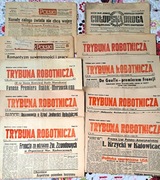 Trybuna Robotnicza, Dziennik Polski, Chłopska Droga PRL 1945 1946 1948 10X