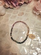 Bransoletka handmade z naturalnych kamieni turmalin 