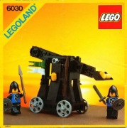 LEGO 6030 Black Knight's catapult stan BDB komplet