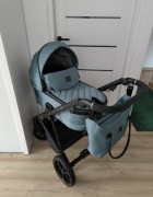 Wózek Adamex Delta 2w1 | gondola + spacerówka bogaty zestaw