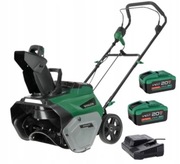 Akumulatorowa zwinna odśnieżarka STALCO zestaw 2 x akumulator bateria 8Ah