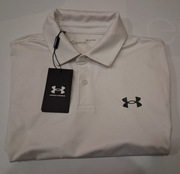Koszulka Polo Under Armour T2G 1368122-100 roz. S - M Biała
