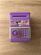 Skarbonka elektroniczna sejf dla dzieci – fioletowa | "Happy Time" 