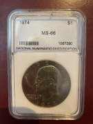 Moneta 1 dolar $ 1974