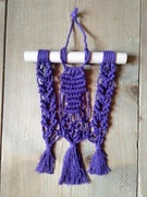 Makrama makatka na ścianę boho etno rustic