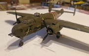 model samolotu North American B-25 Mitchell.
