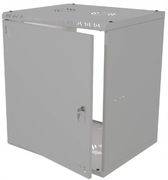 Szafa Serwerowa Wisząca RACK 19" 12U 450mm Metalowe Drzwi Czarna Stalflex