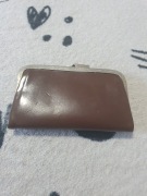 Stara skórzana portmonetka damska