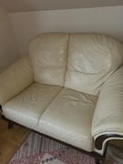 Wypoczynek skórzany firmy KLER