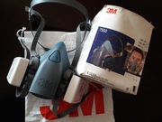 Maska 3M 7500 + 2 filtry P3 3M 6035 Nowa