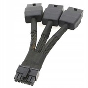 ADAPTER NVIDIA 12VHPWR 12+4 PIN DO 3x8 PIN PCIE Oryginał