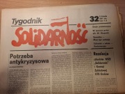 Tygodnik Solidarność 32 1981 Dialog z Solidarnością?