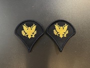 Naszywka - US Army - Specialist 4 E-4 (Blue/Gold) SPC - para