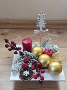 Stroik świąteczny na Boże Narodzenie 