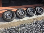 Koła zimowe 15" 4x108 z oponami Blue Star 195/65r15