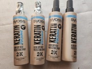 Syoss Keratin & Volume spray do włosów 4 opakowania