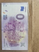 0 Euro Banknot  Souvenir Poland 2018-5