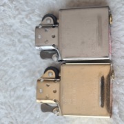 Zippo. 2x wkład k. Zloty i Srebrny