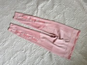 Puma legginsy 40 L bezszwowe różowe do ćwiczeń jak nowe