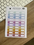 Naklejki „Tracker kroków”