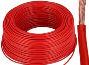 Przewód linka LgY H05V-K 1x0,5mm2 300/500V czerwony na metry