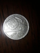 Monety zagraniczne Hiszpania 50 Ptas 1957 rok