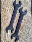 Klucze płaskie, 2-stronne, fosforanowane, rozwartość klucza: 41X46mm