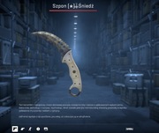 CS2 Nóż Szpon | Śniedź