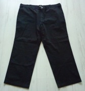 Piękne męskie lekkie spodnie LEE rozm 3XL W42 L30 STRETCH czarne z USA