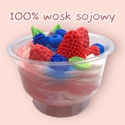 Wosk zapachowy sojowy do kominka DESER ręcznie robiony