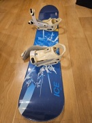Deska snowboard Nidus ice 147 , wiązania , buty , pokrowiec 