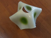 stary szklany klosz PRL