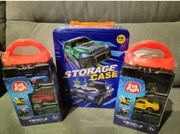 Autko auta autka metalowe pojemnik kasetka garaż pudełko jak hot wheels