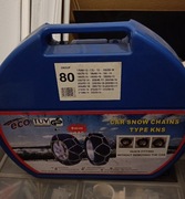 ŁAŃCUCHY ŚNIEGOWE NA KOŁA ECO KNS 80 9mm 195/65R15 205/50R16