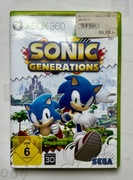 Sonic Generations Xbox 360 pudełkowa 