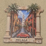 Magnes na lodówkę MALAGA Spain Hiszpania Barcelona Madryt Andaluzja(40)