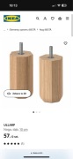 Nogi do mebli Besta IKEA