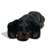 FIGURKA 3D JAMNIK BRELOK PIESEK PIES PSY  